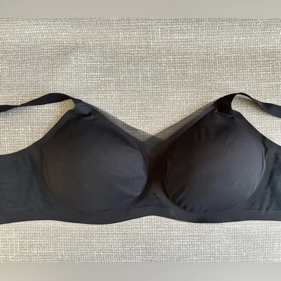 Honeylove Black Wireless Shaping Bra 38DDD (F)/G Sculpting Support Smoothing - Picture 5 of 12